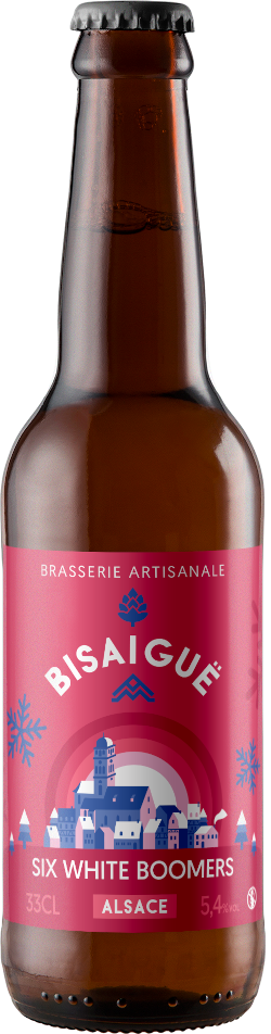 Bisaiguë Six White Boomers Beer